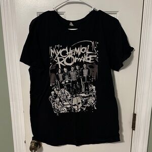 Pacifica Black Graphic T-Shirt